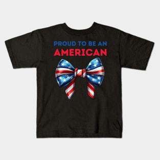 Proud to be an American Kids T-Shirt